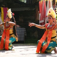 Traditionellen Tänzen