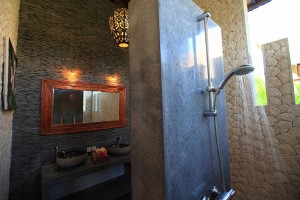 Moderne Dusche