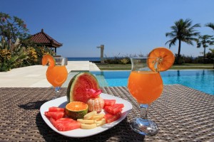 Eine köstliche Frucht-Cocktail