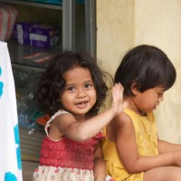 Kinder von Bali